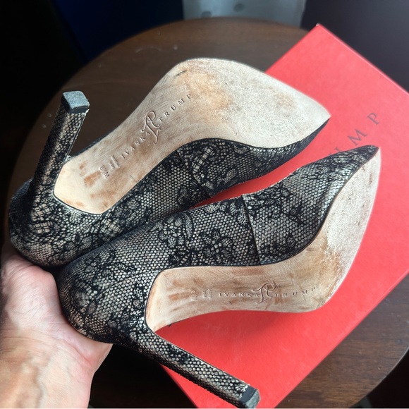 Ivanka Trump High heel leather sole shoes - Picture 4 of 6